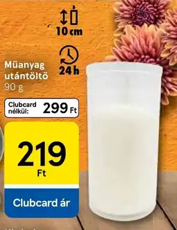 Tesco Műanyag utántöltő ajánlat