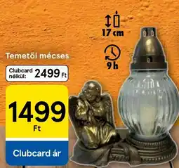 Tesco Temetői mécses ajánlat