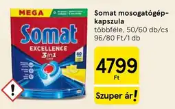 Tesco Somat mosogatógép-kapszula ajánlat