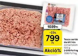 Tesco Tesco sertés darált hús ajánlat