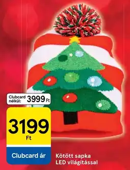 Tesco Kötött sapka ajánlat