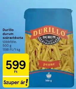 Tesco Durillo durum száraztészta ajánlat