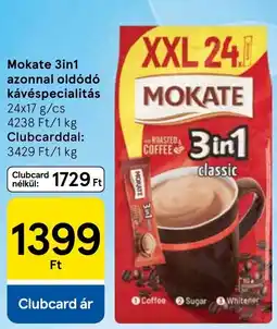 Tesco Mokate 3in1 ajánlat