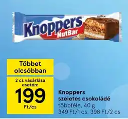 Tesco Knoppers ajánlat