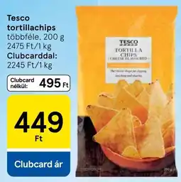 Tesco Tesco tortillachips ajánlat