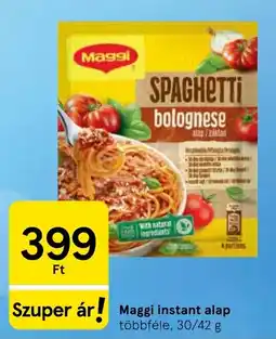 Tesco Maggi spaghetti bolognese ajánlat