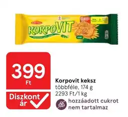 Tesco Korpovit keksz ajánlat