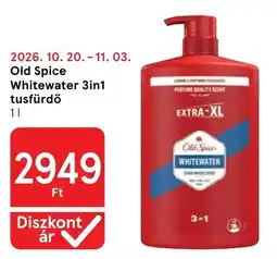 Tesco Old Spice Whitewater 3in1 ajánlat