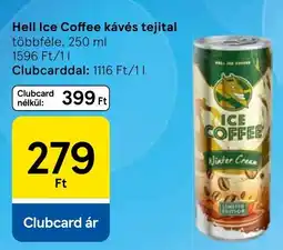 Tesco Hell Ice Coffee kávés tejital ajánlat