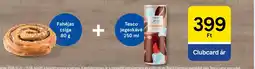 Tesco Fahéjas csiga + Tesco jegeskávé ajánlat