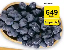Tesco Kék szőlő ajánlat
