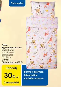 Tesco Tesco ágyneműhuzatszett ajánlat