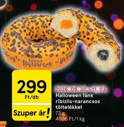 Tesco Halloween fánk ajánlat