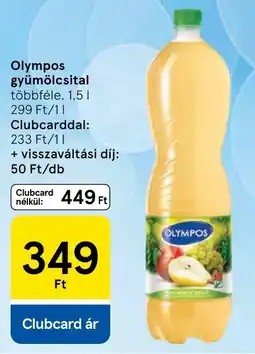 Tesco Olympos gyümölcsital ajánlat