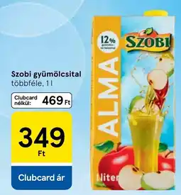 Tesco Szobi gyümölcsital ajánlat