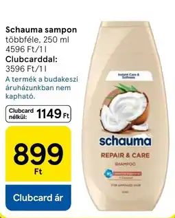Tesco Schauma sampon ajánlat