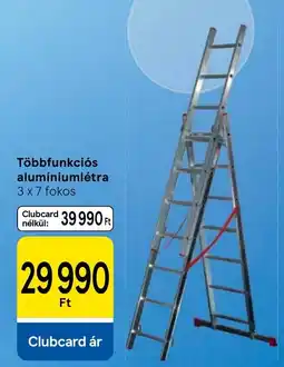 Tesco Többfunkciós alumíniumlétra ajánlat