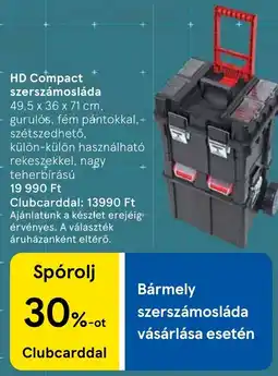 Tesco HD compact szerszámolslada ajánlat