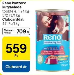 Tesco Reno konzerv kutyaeledel ajánlat
