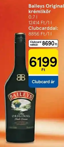 Tesco baileys original krémlikőr ajánlat