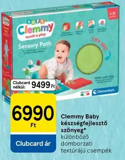 Tesco Clemmy baby készségfejlesztő szőnyeg ajánlat