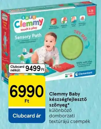 Clemmy baby készségfejlesztő szőnyeg