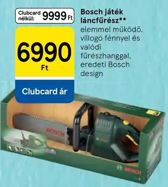 Bosch játék láncfűrész