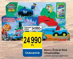 Tesco Mancs Őrjárat Dínó ajánlat