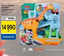 Tesco Mancs Őrjárat Dinófilm játékkészlet ajánlat