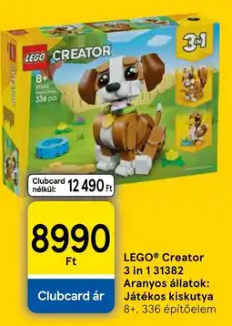 Tesco lego creator ajánlat