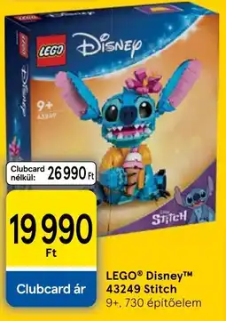 Tesco lego disney stitch ajánlat
