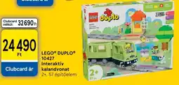 Tesco lego duplo interaktív kalandvonat ajánlat