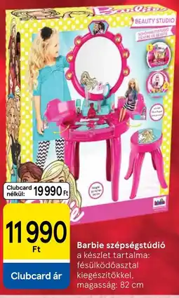 Tesco Barbie szépségstúdió ajánlat