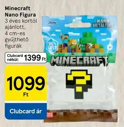 Tesco Minecraft nano figura ajánlat