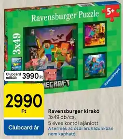Tesco Ravensburger puzzle ajánlat