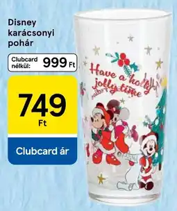 Tesco Disney karácsonyi pohár ajánlat