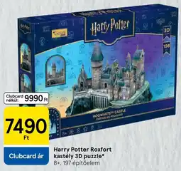Tesco Harry Potter Roxfort kastély 3D puzzle ajánlat