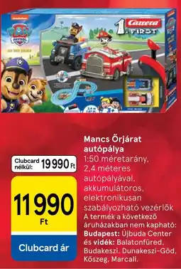 Tesco Mancs Őrjárat autópálya ajánlat