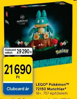 Tesco lego pokemon 72150 munchlax ajánlat