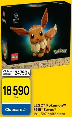 Tesco lego pokemon eevee ajánlat