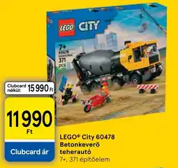 Tesco lego city betonkeverő teherautó ajánlat