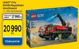 Tesco lego city repülőtéri tűzoltóautó ajánlat
