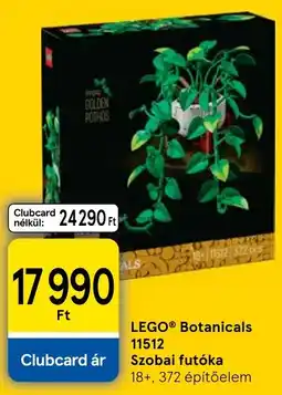 Tesco lego botanicals szobai futóka ajánlat
