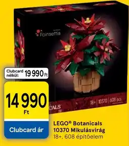 Tesco lego botanicals mikulásvirág ajánlat