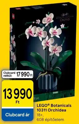 Tesco lego botanicals 10311 orchidea ajánlat