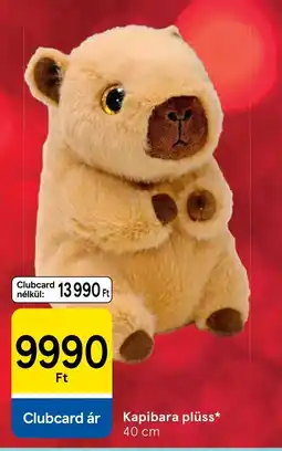 Tesco Kapibara plüss* ajánlat