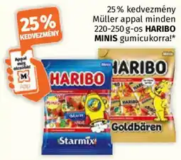 Müller Haribo minis gomicukor ajánlat