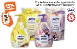 Müller Aveo folyékony szappan ajánlat