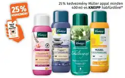 Müller Kneipp habfürdő ajánlat
