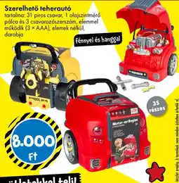 Tedi Szerelhető teherautó ajánlat